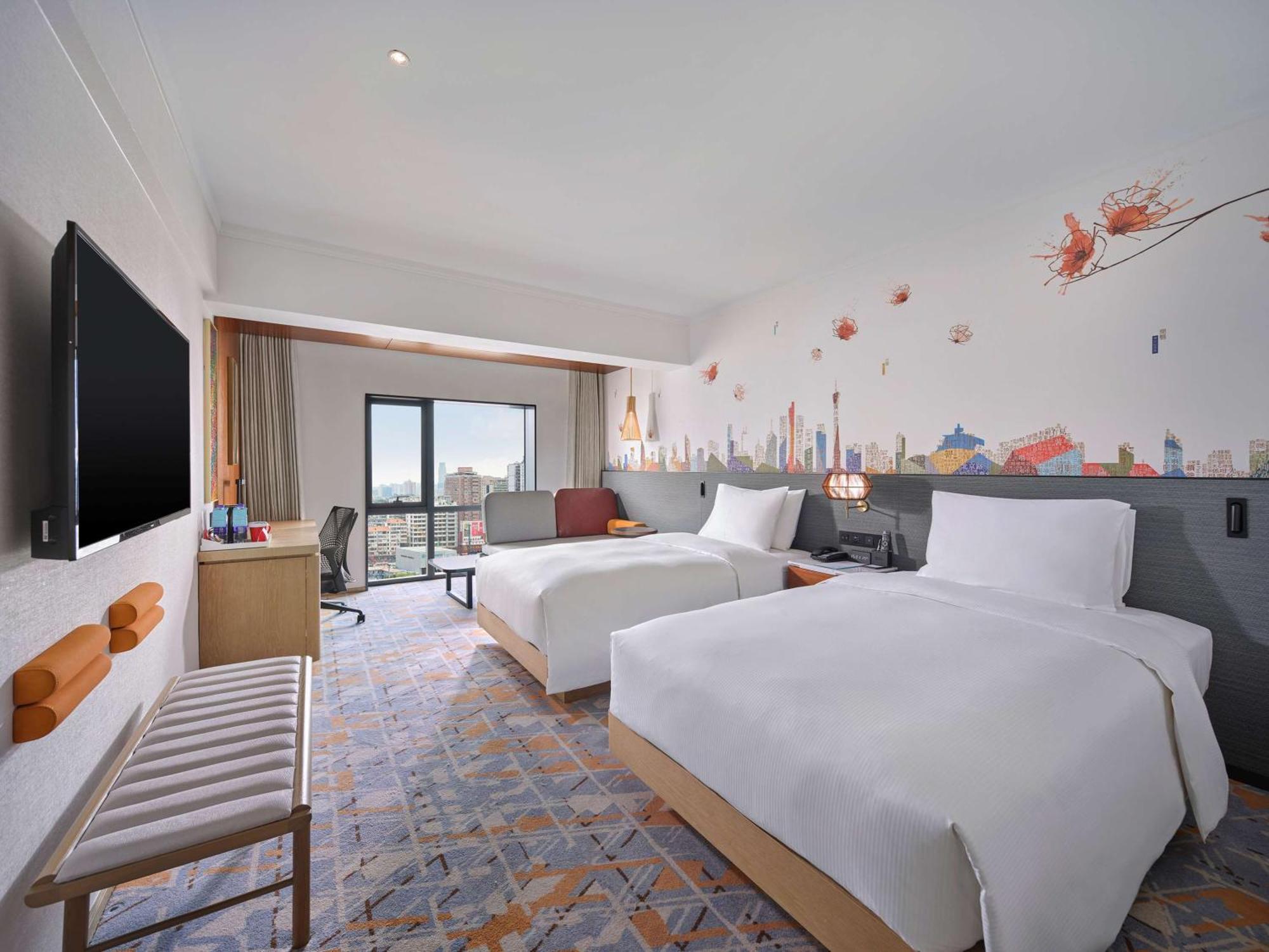 Hilton Garden Inn Guangzhou Tianhe Exterior foto